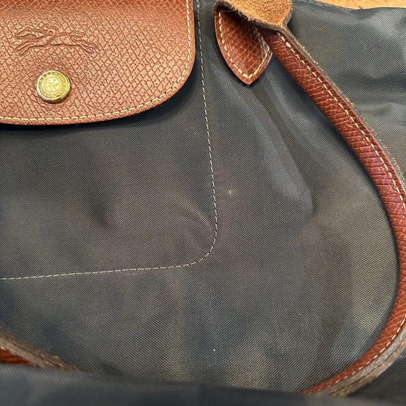 Longchamp Le Pliage Original Charcoal Grey Tote Bag - Picture 3 of 12